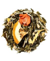 Чай зеленый ароматизированный Країна Чаювання Имбирь лемонграсс 100 г